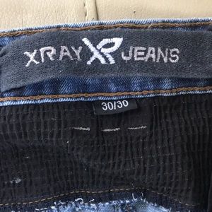 X-ray blue jeans